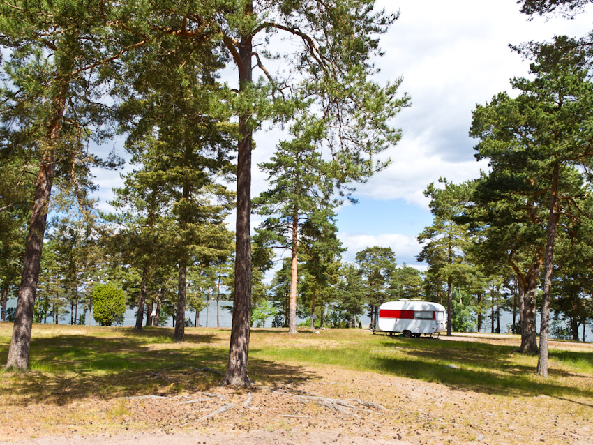 schweden smaland Küste Campingwagen