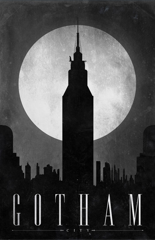 Gotham Batman Poster