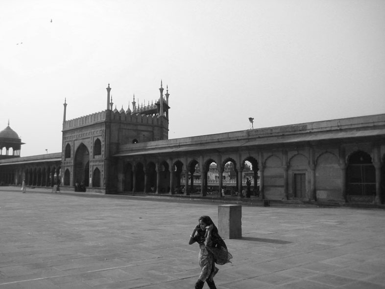 Jama Masjid. Moschee. Delhi