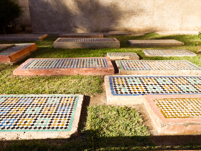 Marrakesch Friedhof Saadier-Gräber