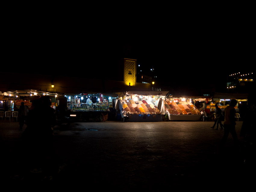Marrakesch Jeema el Fna nachts