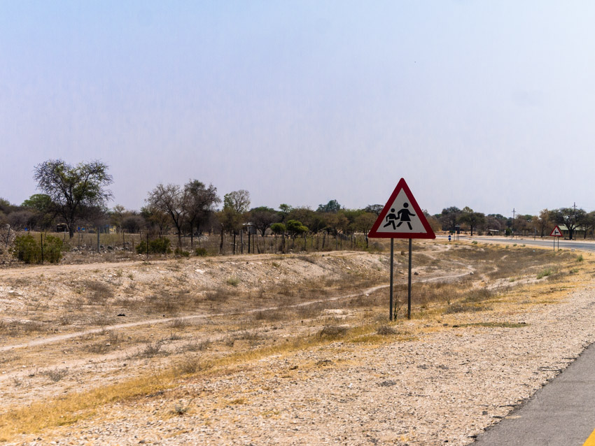 Namibia Strassenschilder